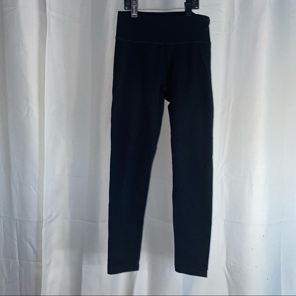 Aerie Offline Leggings Full Length Solid Pull on Regular Rise Short Length Pants - Picture 1 of 6